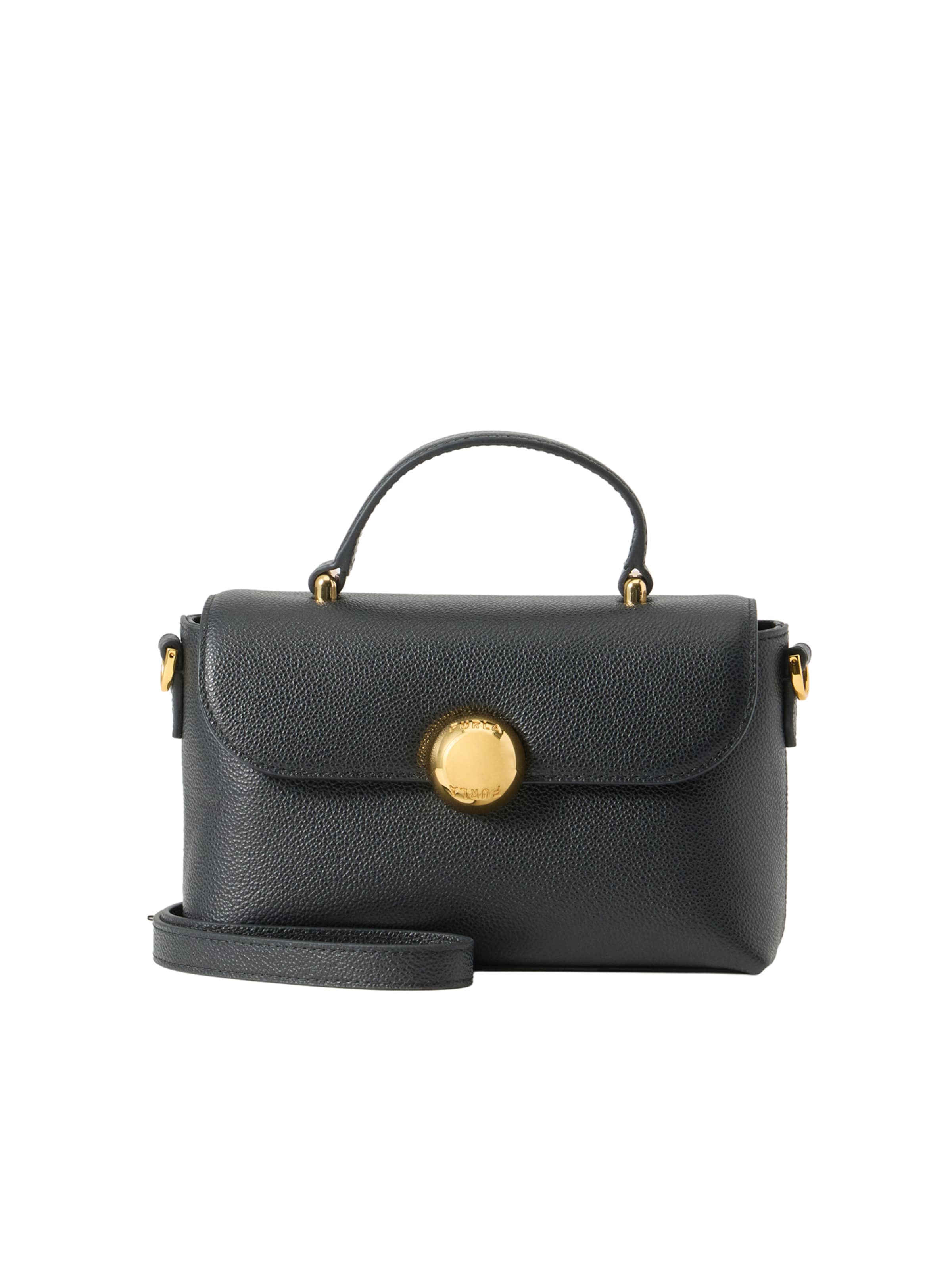 FURLA Handtasche 'MOONLIGHT' in Schwarz: Vorderseite