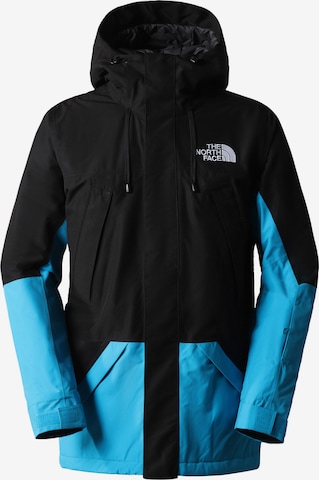 THE NORTH FACE Outdoorová bunda 'GOLDMILL' – černá: přední strana