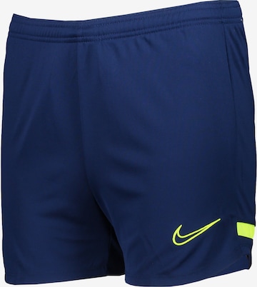 regular Pantaloni sportivi di NIKE in blu: frontale