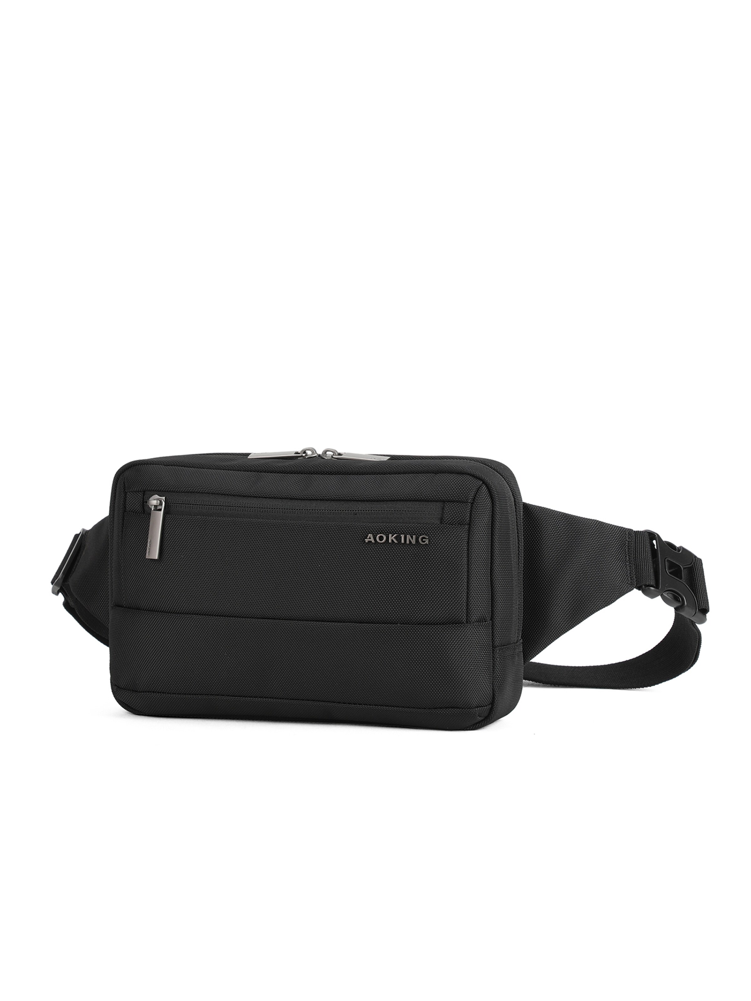 Aoking Belt bag in Black: front