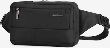 Marsupio di Aoking in nero: frontale