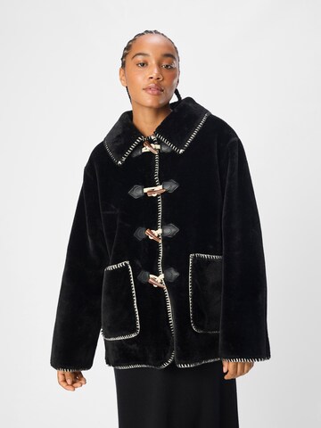 Veste mi-saison 'Opal' OBJECT en noir : devant