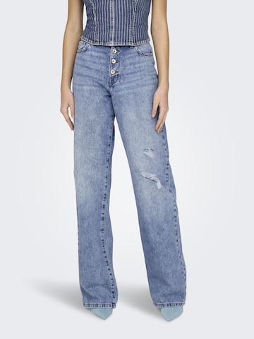 ONLY Regular Jeans in Blauw: voorkant