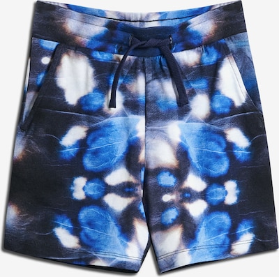 SOMETIME SOON Pantalón 'MAJOR' en azul / azul noche / negro / blanco, Vista del producto