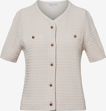 Cardigan Marie Lund en beige : devant