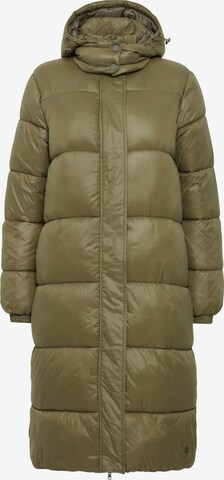 Manteau d’hiver 'Abby' Oxmo en vert : devant