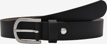 Leslii Belt in Black: front