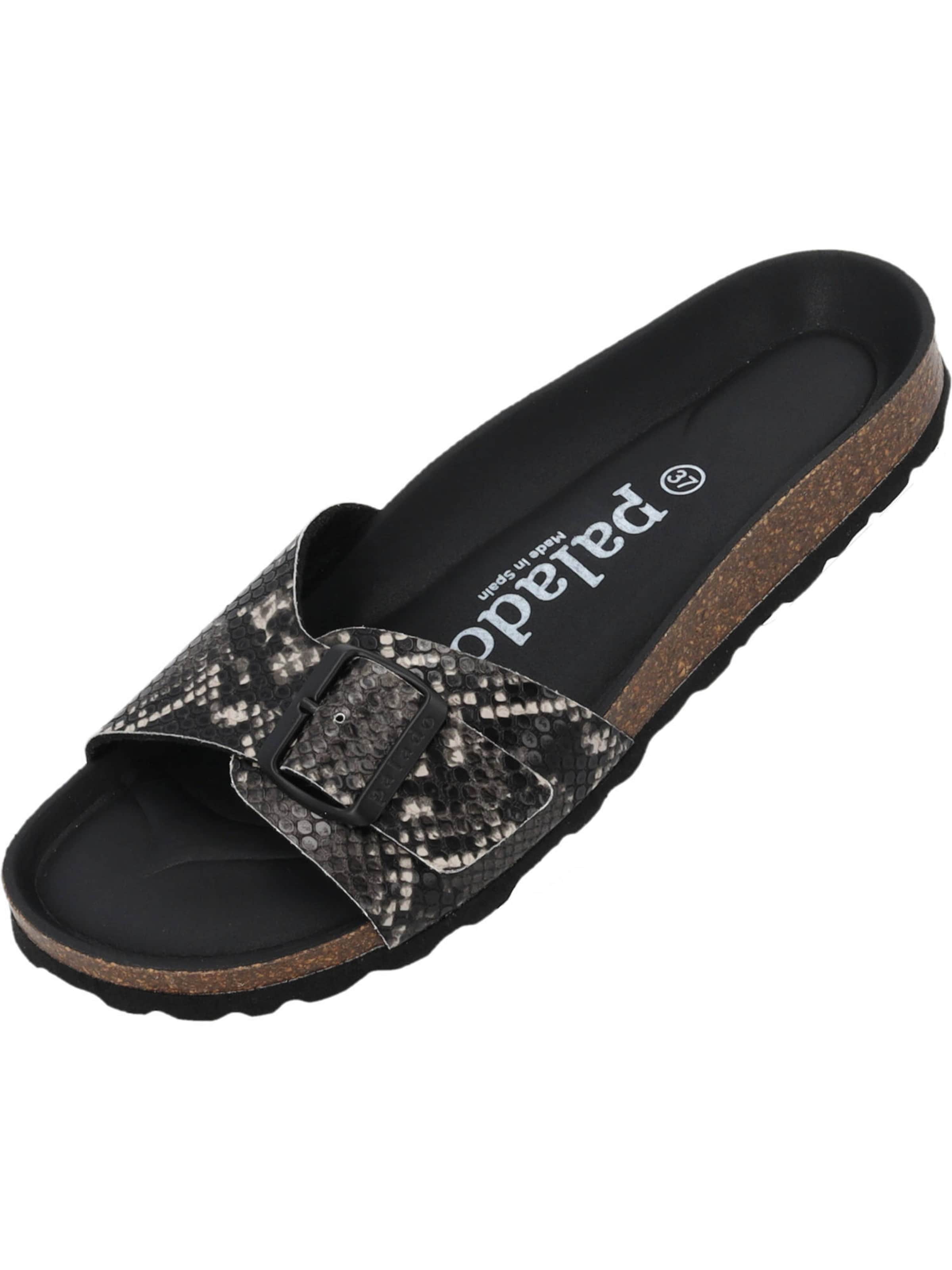 Palado Mule 'Malta Vipera' in Black: front