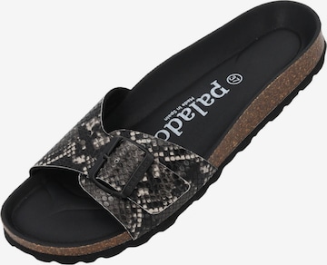 Mule 'Malta Vipera' Palado en noir : devant