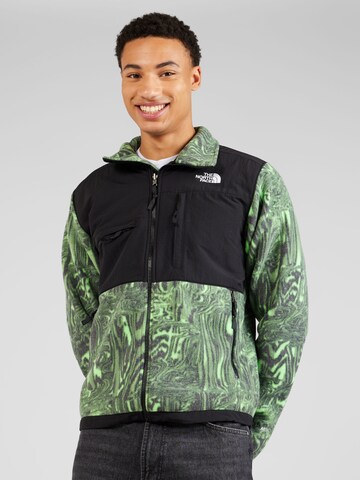 Jachetă  fleece funcțională 'DENALI' de la THE NORTH FACE pe verde: față