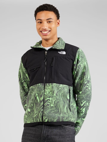 THE NORTH FACE Athletic fleece jacket 'DENALI' in Green: front