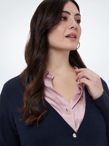 Cardigan Fiorella Rubino en bleu