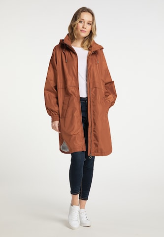 DreiMaster Maritim Between-seasons parka in Brown