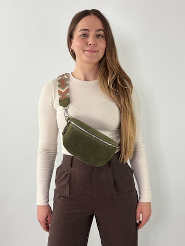 lePelou Gürteltasche 'ONDA medium'‌‌ in Grün
