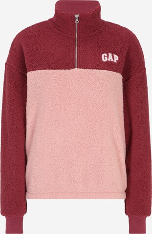 Sweat-shirt Gap Petite en rose : devant