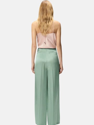 regular Pantaloni 'PINKO JACOPONE PANTALONE LINO STRETCH PANTALONE' di PINKO in verde