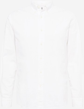 Coupe regular Chemise Banana Republic en blanc : devant