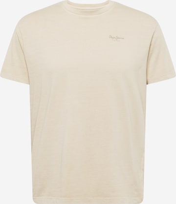 T-Shirt 'Jacko' Pepe Jeans en beige : devant