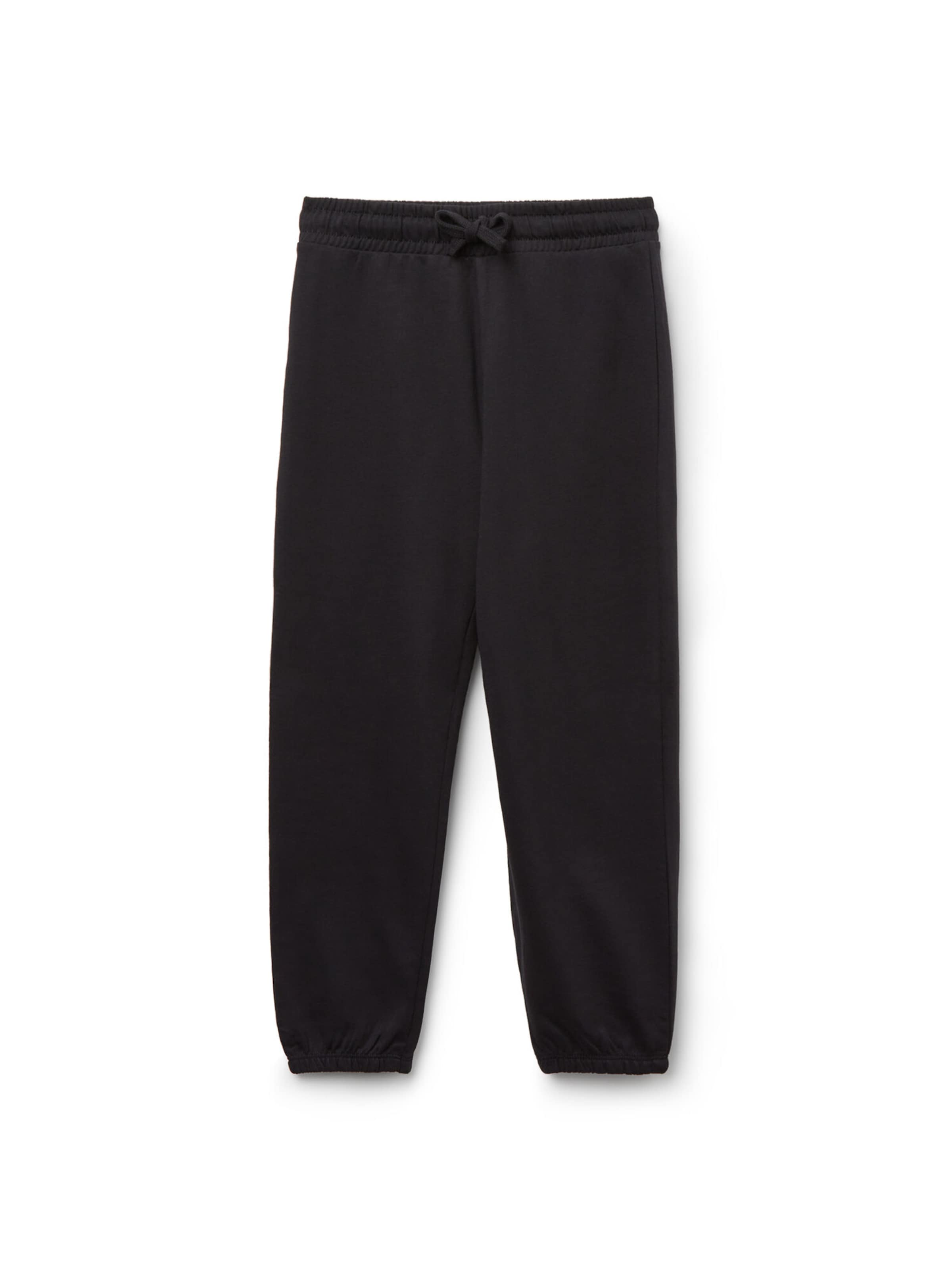 Tezenis Tapered Pants in Black: front