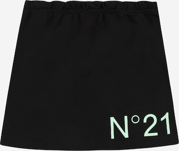 N°21 Skirt in Black: front