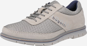 Scarpa stringata sportiva 'Simone' di bugatti in grigio: frontale