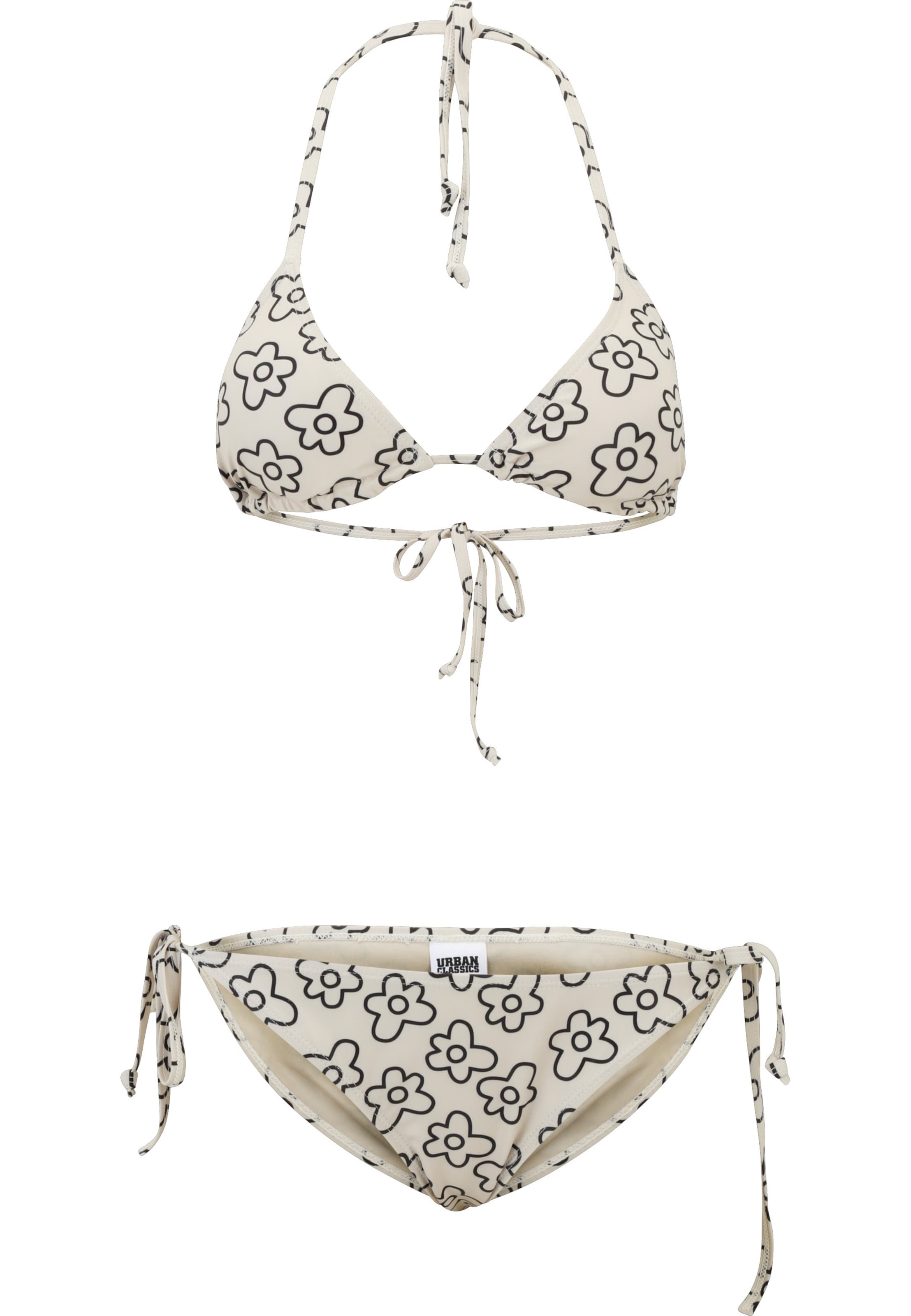 Urban Classics Háromszög Bikini - fehér: elől