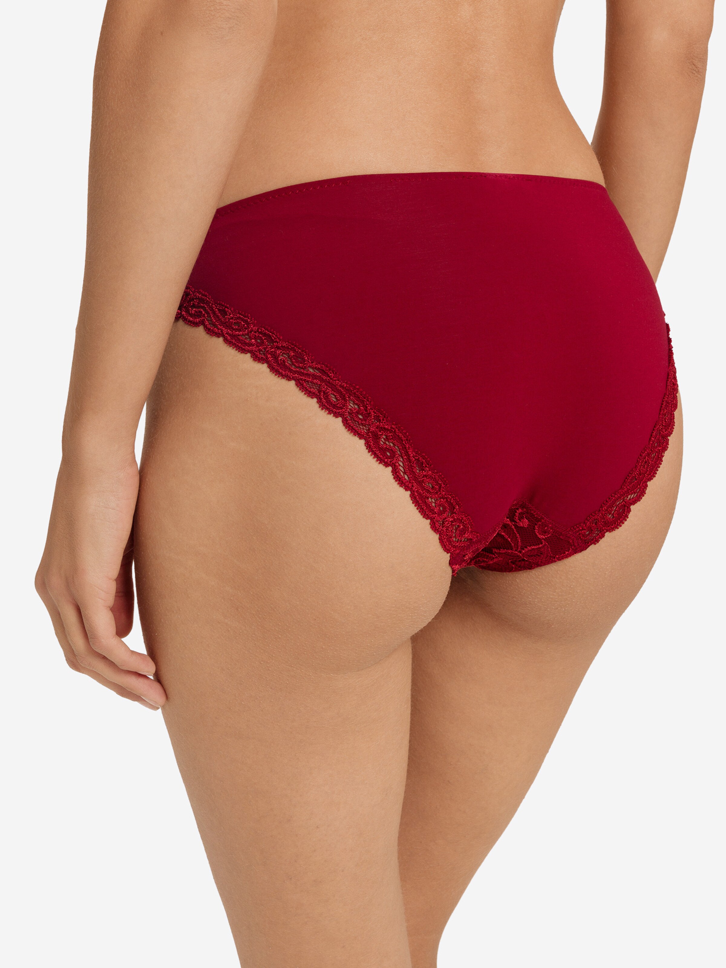 Slip ' Moments ' Hanro en rouge