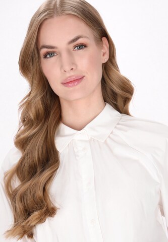 DreiMaster Klassik Blouse 'Classic Look' in Wit