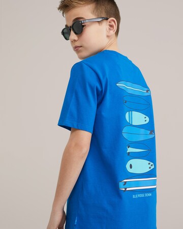 WE Fashion Тениска в синьо
