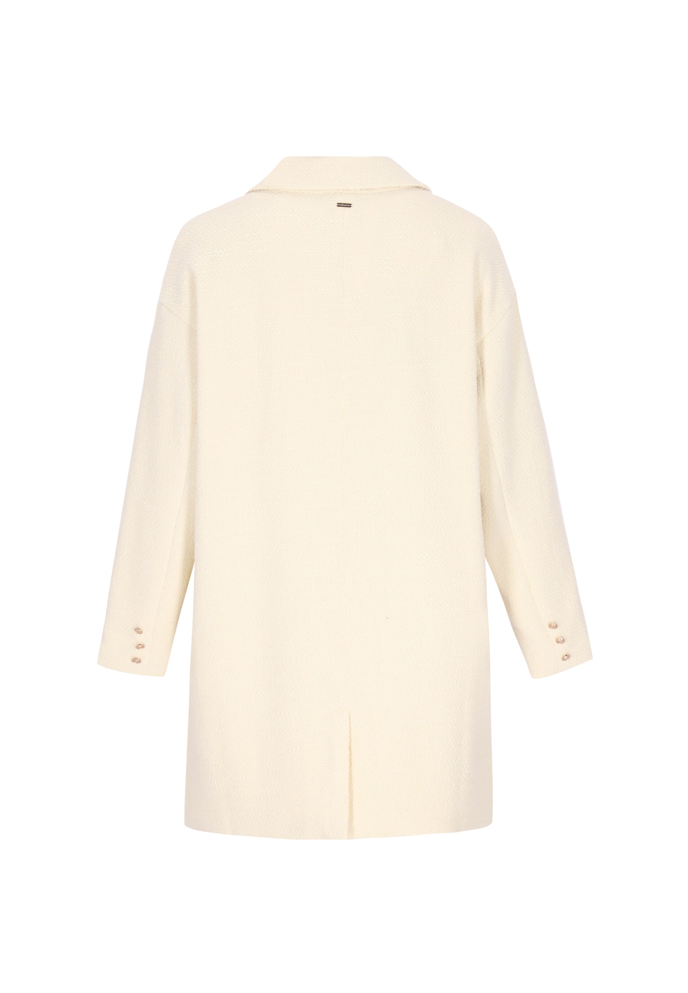 DreiMaster Klassik - Abrigo de entretiempo en blanco