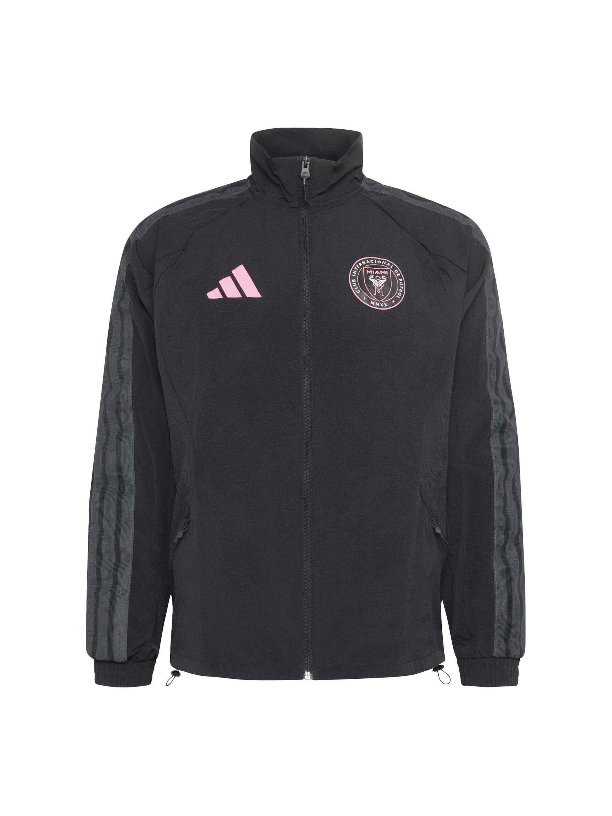 ADIDAS SPORTSWEAR Sportjas 'Imcf Anth Jkt' in Zwart: voorkant