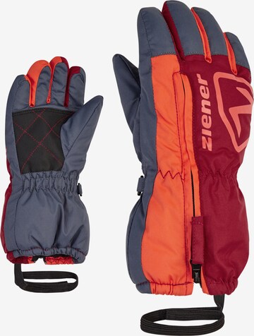 ZIENER Athletic Gloves 'LEO MINIS' in Red: front