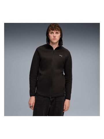 Giacca di felpa 'Puma Evostripe Fz Hoodie Dk' di PUMA in nero