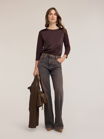 T-shirt MOTIVI en marron
