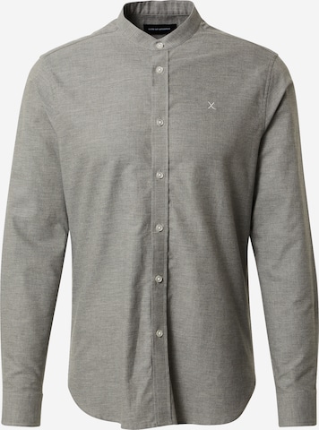 Clean Cut Copenhagen Regular Fit Hemd in Grau: predná strana