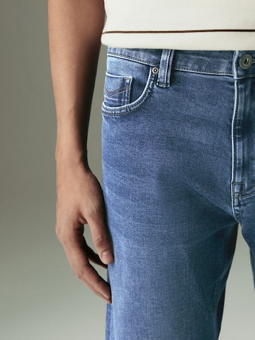 Coupe slim Jean Next en bleu