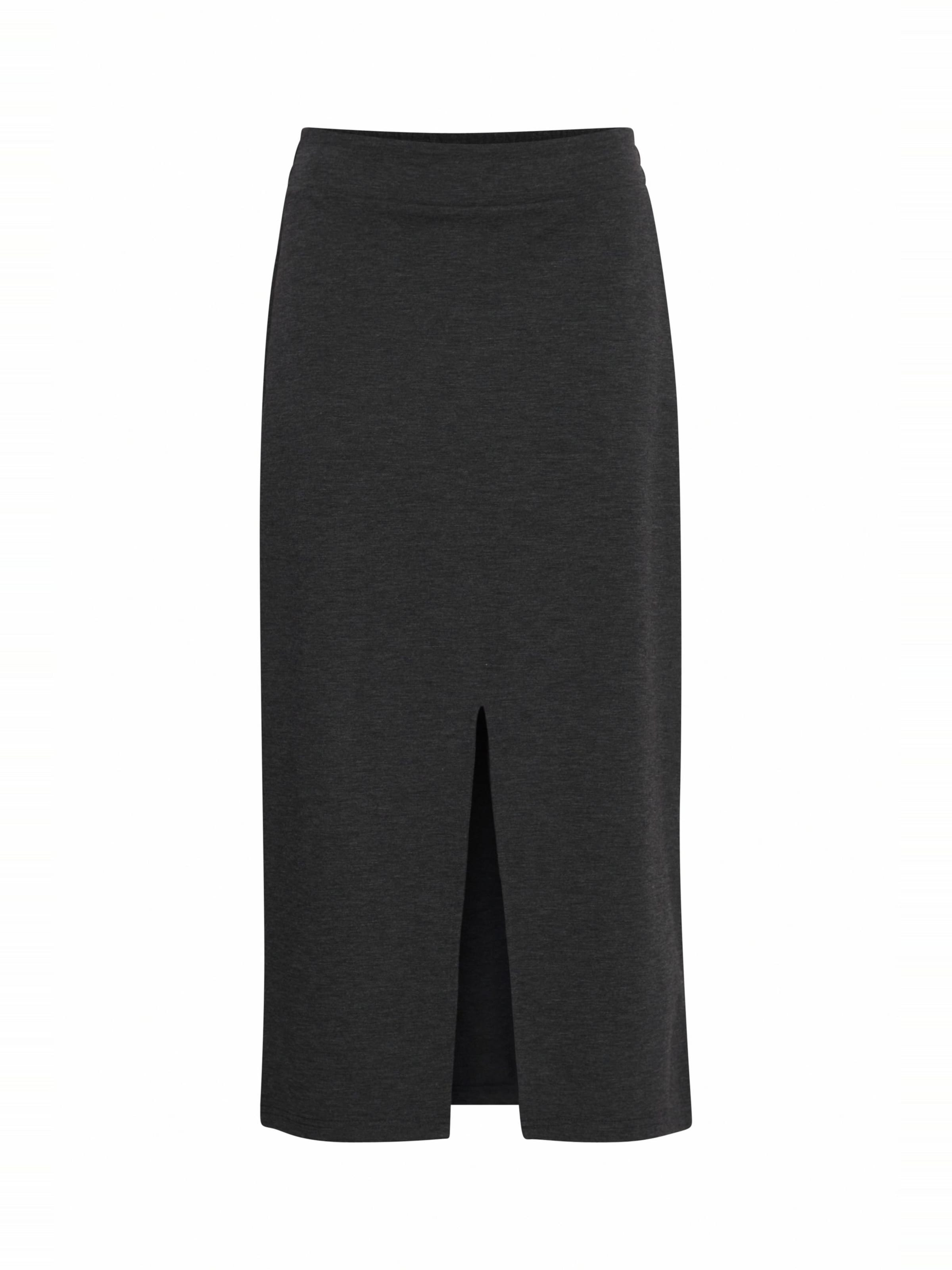 ICHI - Falda 'ICHKATE' en gris: frente