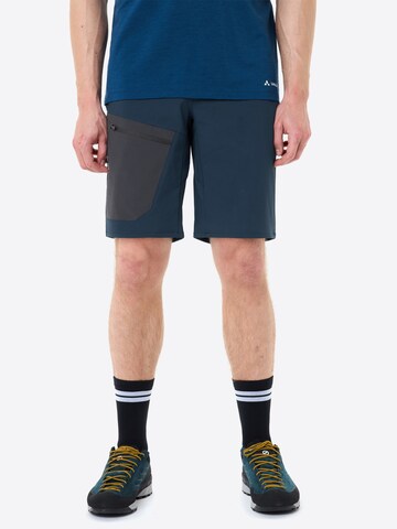VAUDE Regular Outdoor trousers 'Badile II' in Blue