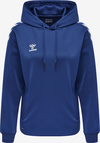 Hummel Sportief sweatshirt in Blauw: voorkant