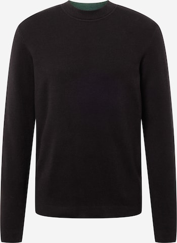 TOM TAILOR DENIM Sweater in Black: front