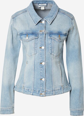 Monki Between-Season Jacket 'Libby' in Blue: front