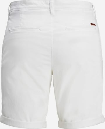 JACK & JONES - Regular Calças chino 'Bowie' em branco