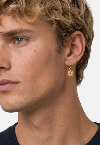 Boucles d'oreilles 'Norik' Heideman en or : devant