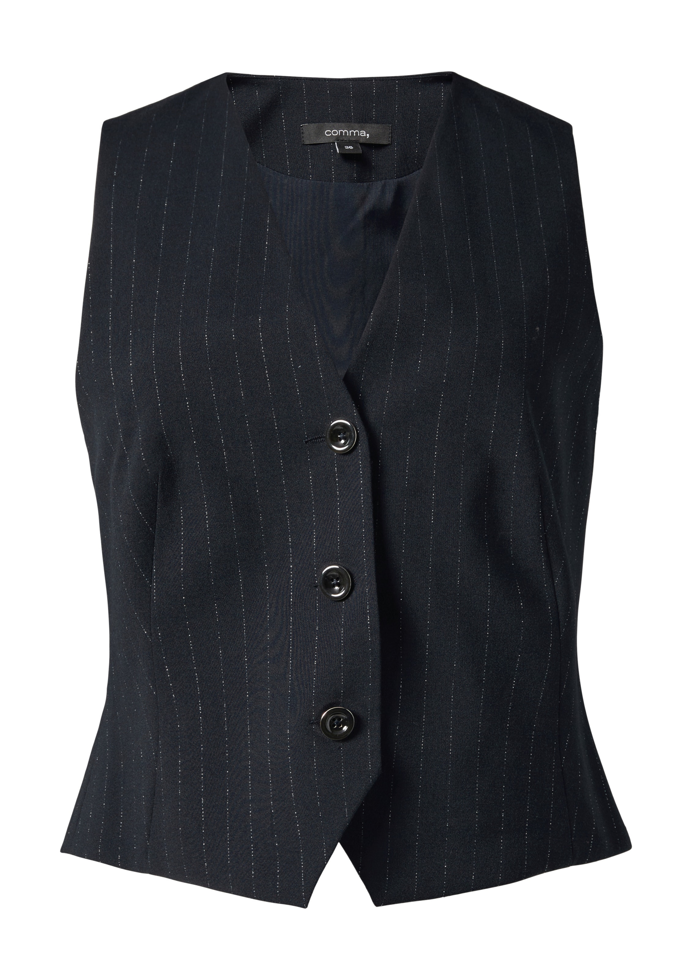 COMMA Bodywarmer in Blauw: voorkant