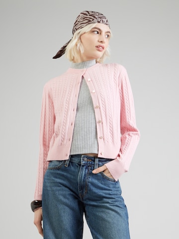 LEVI'S ® Вязаная кофта в Ярко-розовый: спереди