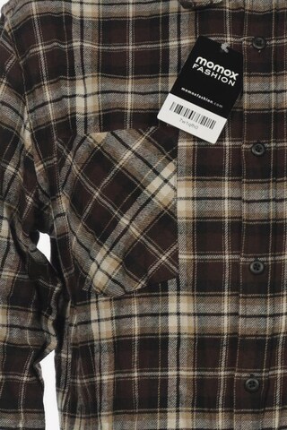 Urban Classics Button Up Shirt in S in Brown