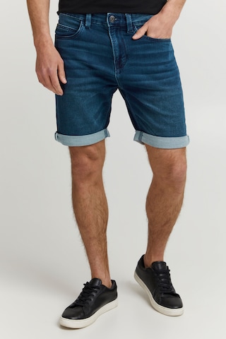 INDICODE JEANS Regular Jeansshorts in Blau: predná strana