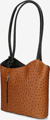 Sac à dos Gave Lux en marron : devant