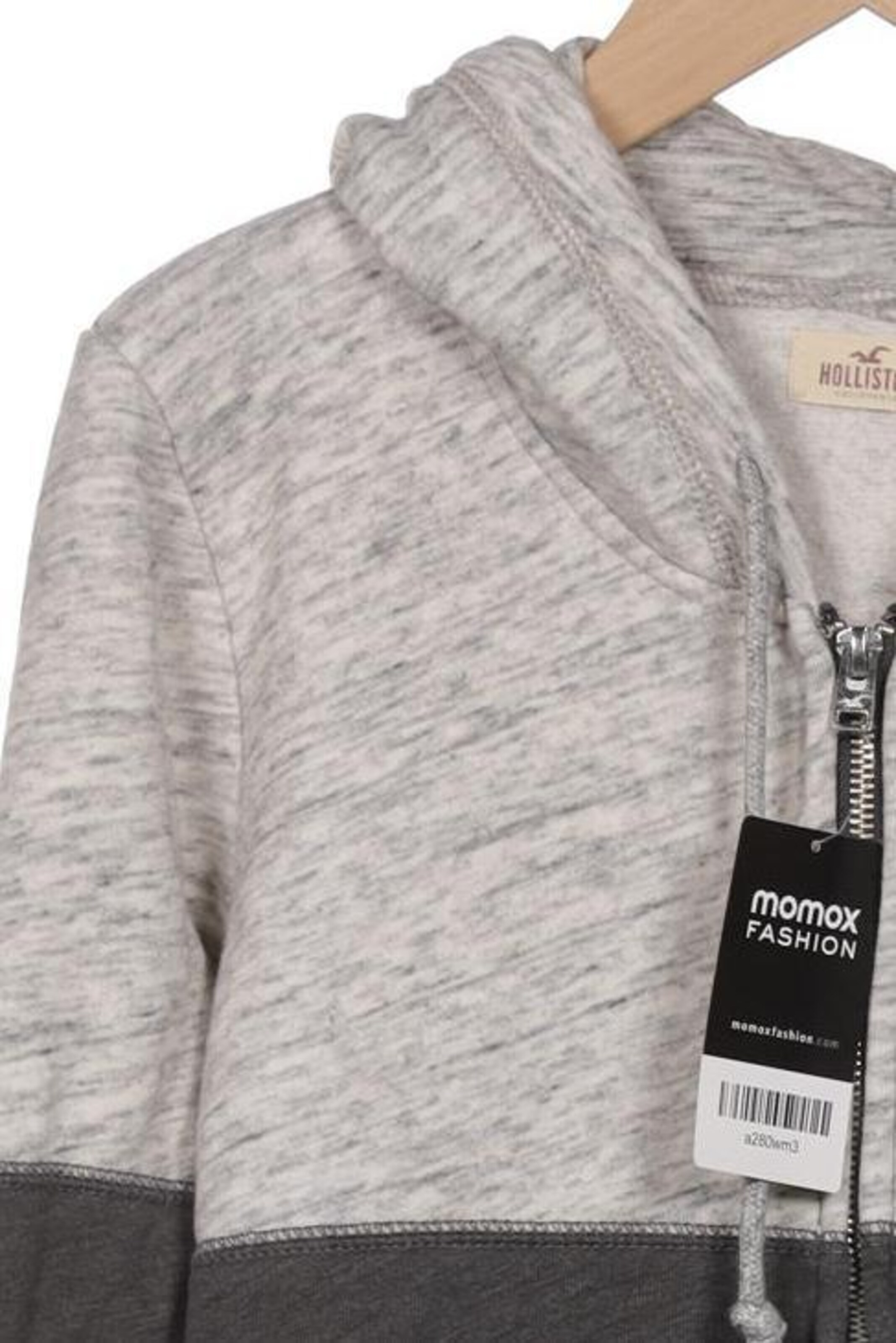 HOLLISTER Kapuzenpullover M in Grau
