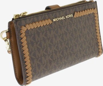 MICHAEL Michael Kors Small Leather Goods in One size in Brown: front